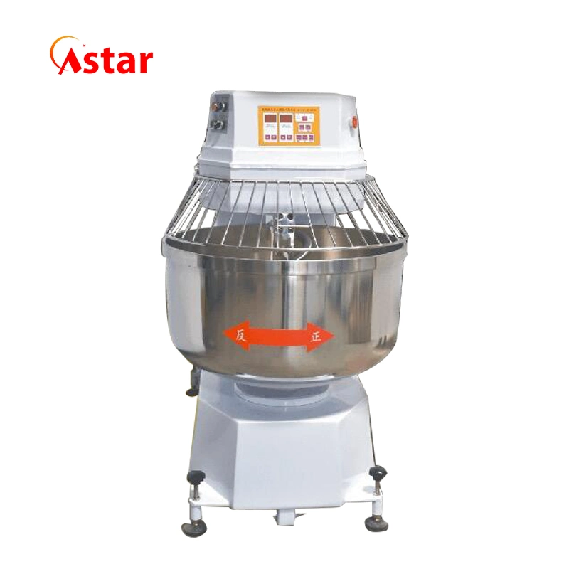 Industrial Commercial Machine Cake Bread Kneader Machine Planetary Spiral Dough Mixer High Double Speed for Dough Mixing